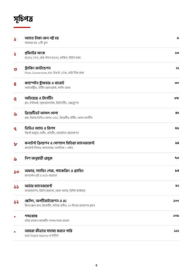 সূচিপত্র পাতা