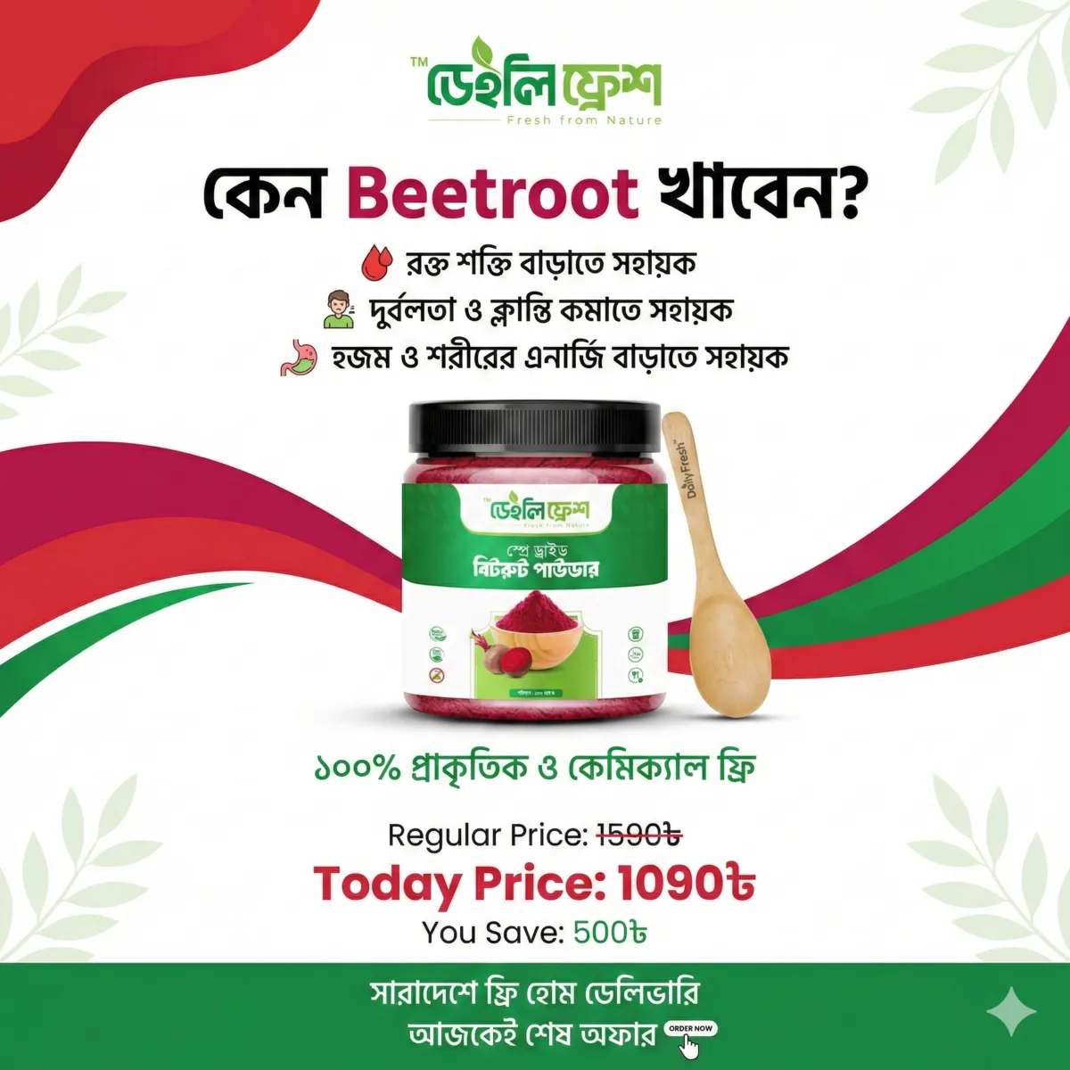 ডেইলি ফ্রেশ — কেন Beetroot খাবেন?